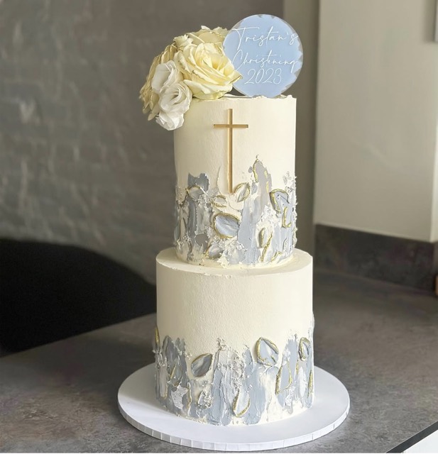 Christening cake design 7